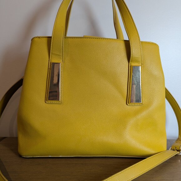 STEVE MADDEN BGRAMMER SATCHEL HAND BAG MUSTARD YELLOW TIK TOK VIRAL TRENDY - Picture 5 of 11